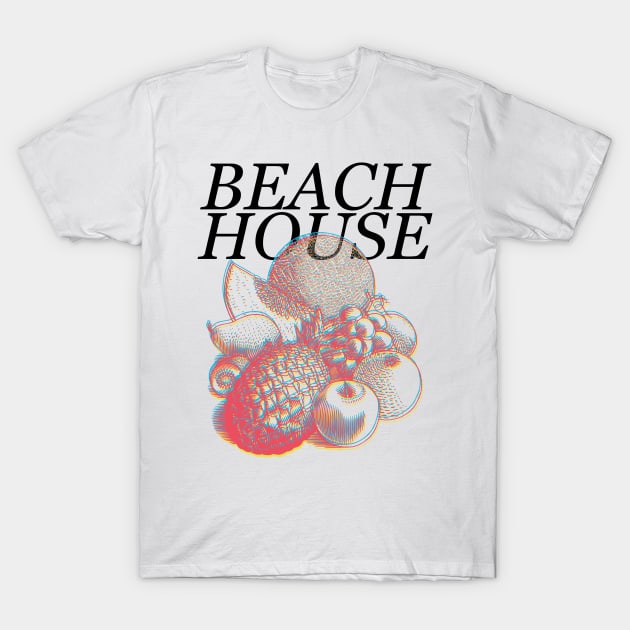 Beach House fruit colors T-Shirt by reyboot